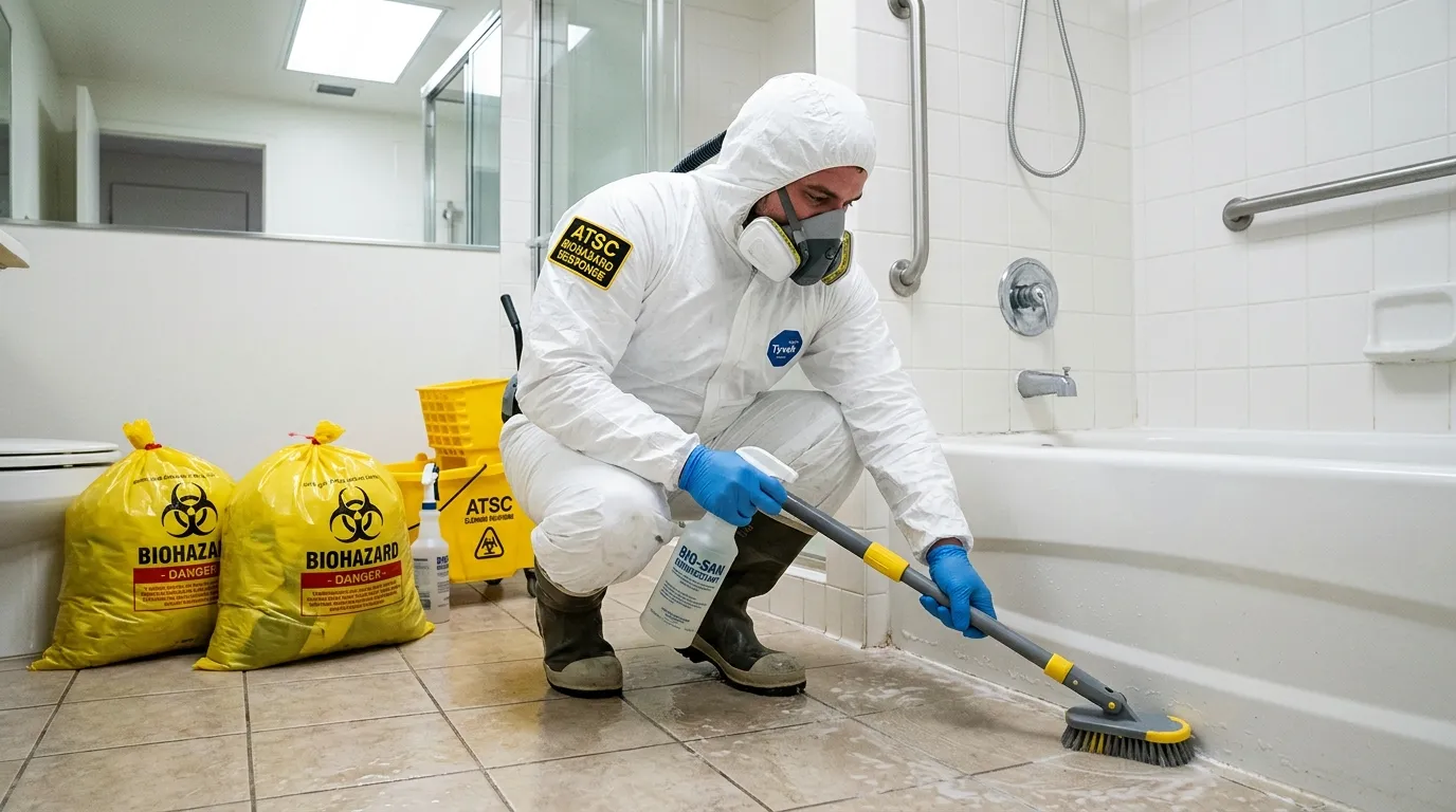 Decontamination equipment deployed for Blood Cleanup in Adel